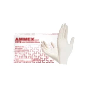 AMMEX/爱马斯 医用乳胶检查手套 TLFVMD44100 1盒