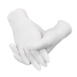 ANDANDA/安丹达 一次性丁腈手套(白色） 108002 L 5±0.3g 白色 100只 1盒