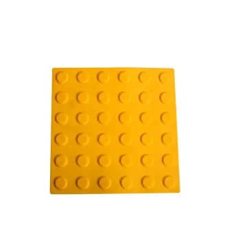 DH/鼎红 盲道砖 黄色波点30×30cm 1块