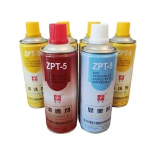 ZT/周铁 着色渗透探伤剂套装 ZPT-5 1罐渗透剂 1罐显像剂 4罐清洗剂 1套