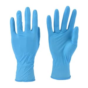 KIMBERLY-CLARK/金佰利 KleenGuard G10蓝色舒适型丁腈手套3.5g 62262 M 无粉指麻 3.5g×100只 1箱