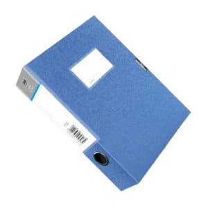 DELI/得力 档案盒 5606 A4 55mm 蓝色 1只
