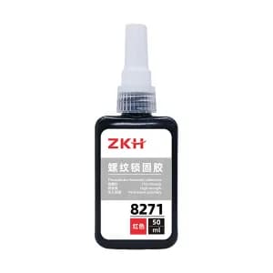 ZKH/震坤行 螺纹锁固胶 8271-红色 50mL 1瓶