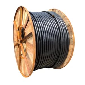 ZHONGBANG/众邦 YJLV-0.6/1kV-3×120+1×70 护套黑色 1米 铝芯交联聚乙烯绝缘聚氯乙烯护套电力电缆