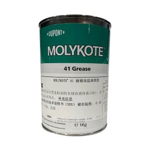 MOLYKOTE/摩力克 极高温低速硅脂轴承润滑剂 41 黑色 1kg 1罐