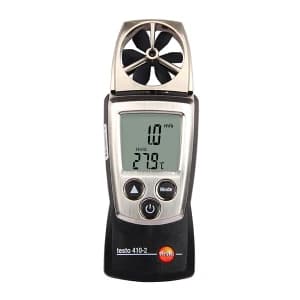 TESTO/德图 叶轮风速测量仪 testo 410-2(风速+温度+湿度) 用于测量风速 湿度和环境温度 配备防护盖 腕带和电池 附有出厂报告 1台