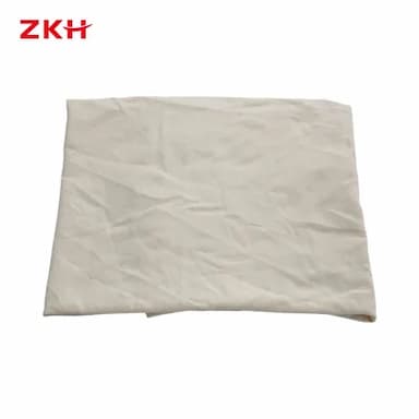 ZKH/震坤行 本白抹布 ZKH-W990002 20kg 约30×30cm 含棉量约85% 1袋