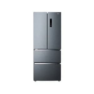 MIDEA/美的 402L双开门冰箱 BCD-402WFPZM(E) 一级能效 灰色 冷藏冷冻 1台