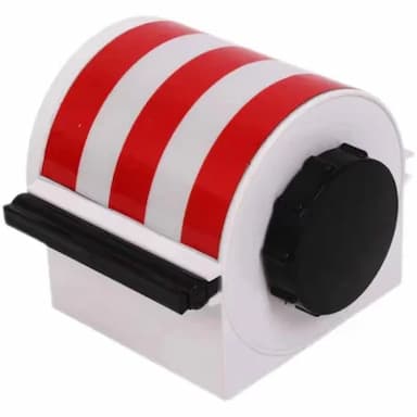COOMMY/宽迈 磁吸防滑伸缩警示带 400×5cm 红白相间 加厚涤纶 1个