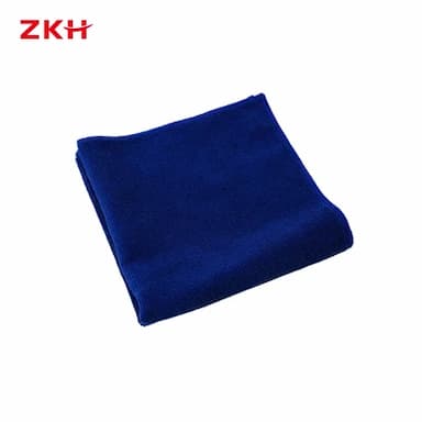 ZKH/震坤行 小号加厚超细纤维毛巾 MFC-TS3-BE 40×40cm 48g 深蓝色 1条