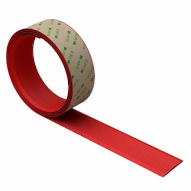 FANJIA/繁佳 PVC自粘防滑条 LBX-长1m 宽5cm 红色 带背胶 1卷