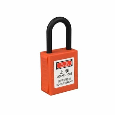 ZHLA/中环力安 工业挂锁 ZHLA-SLGS-016 橙色 不通开 1个
