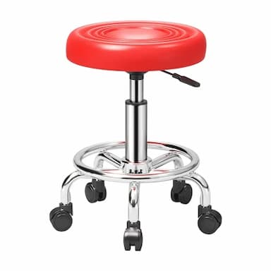 KAIBAIXIANG/凯柏象 简约实用吧台椅 KBX-JJGL-0037 尺寸325×325×440~560mm 红色 滑轮款 1把