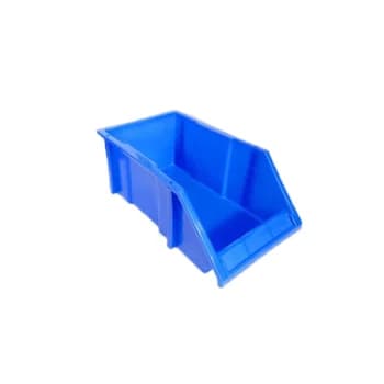 HYSTIC/海斯迪克 HKCL-637系列组合式零件盒 W1普通 蓝色 外尺寸345×200×140mm 内尺寸300×170×130mm 1个