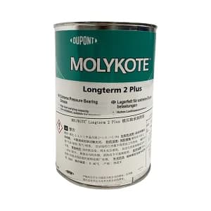 MOLYKOTE/摩力克 重载长寿命型轴承润滑剂 LONGTERM2 Plus-F 黑色 1kg 1罐
