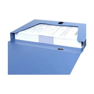 DELI/得力 档案盒 5602 A4 背宽35mm 蓝色 1只