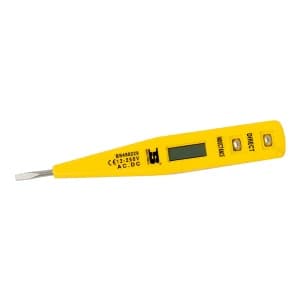 BOSI/波斯 数显测电笔 BS450229 12~250V 黄色 1支