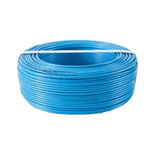 RONDA CABLE/朗达电缆 BV-300/500V-1×0.75 蓝色 100m 1卷 铜芯聚氯乙烯绝缘布电线