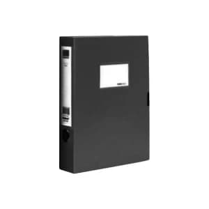UMI/悠米 经济型档案盒 W02102D A4 55mm 黑色 1个
