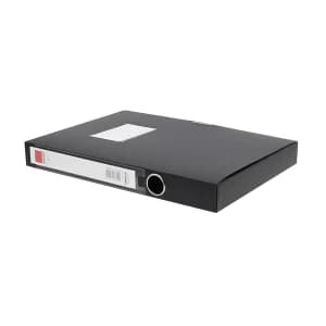 UMI/悠米 经济型PP档案盒 W02101D A4 35mm 黑色 1个